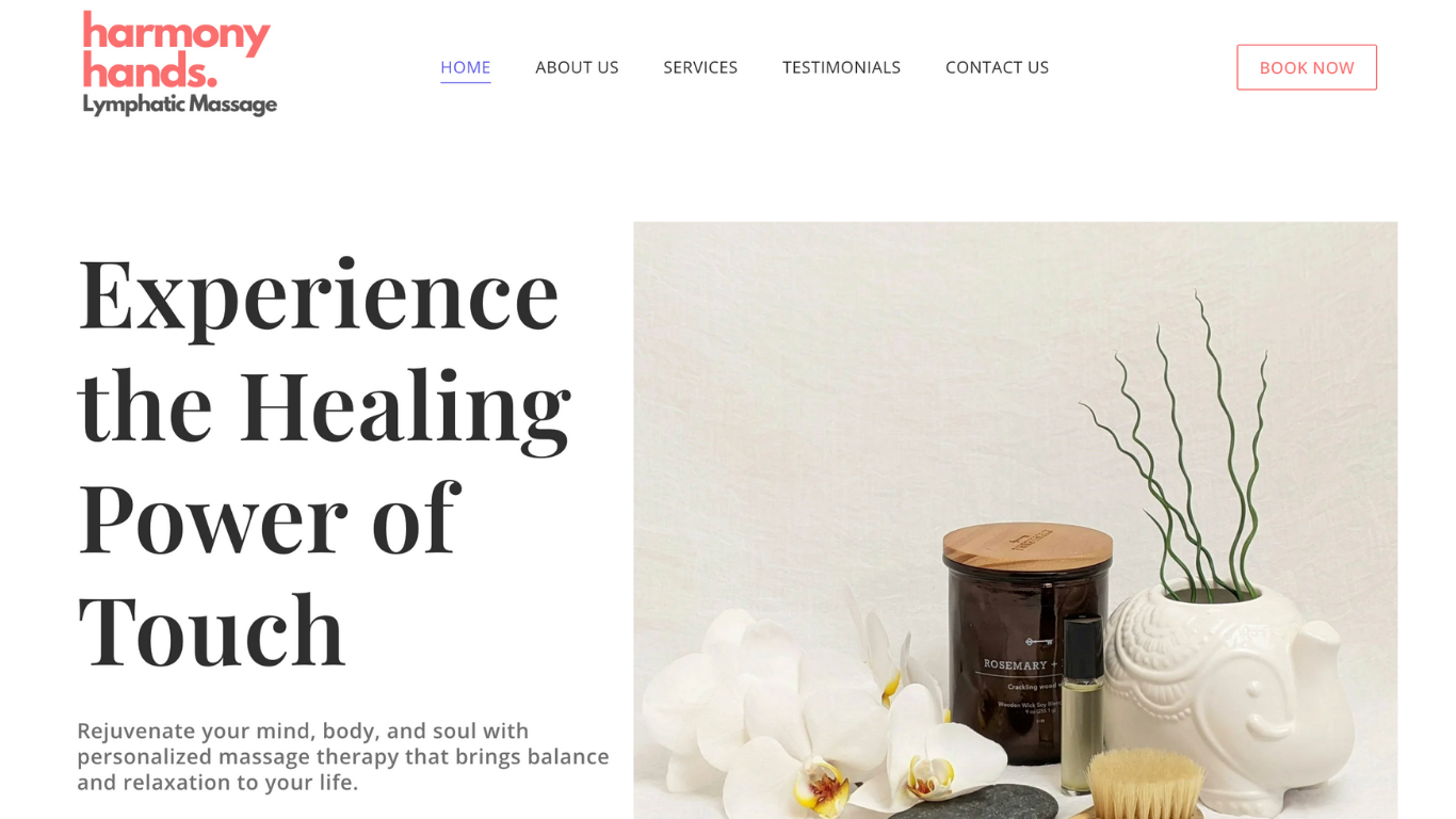 Harmony Hands Website